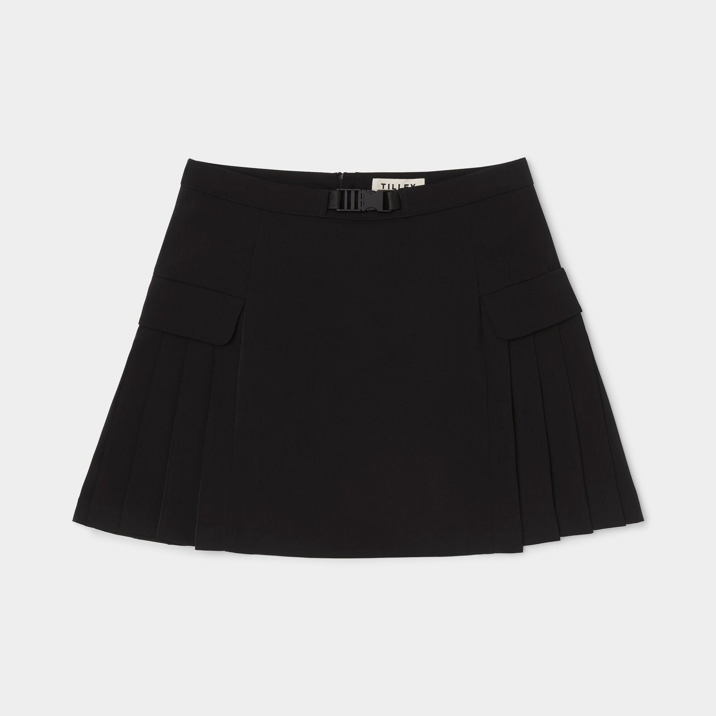 Pleated Cargo Skort