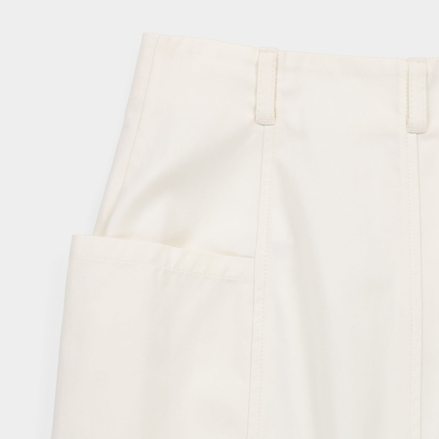 Tencel Cotton Midi Skirt