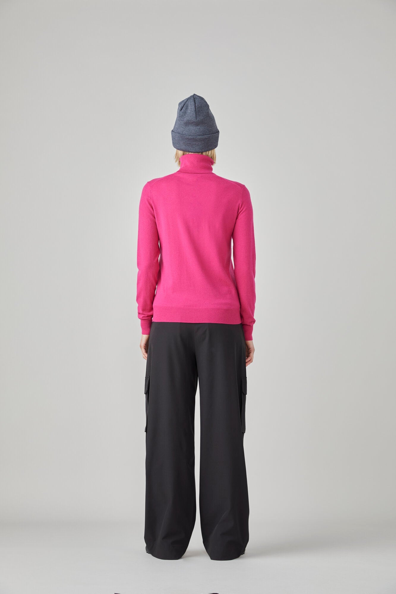 Stretch Merino Turtleneck