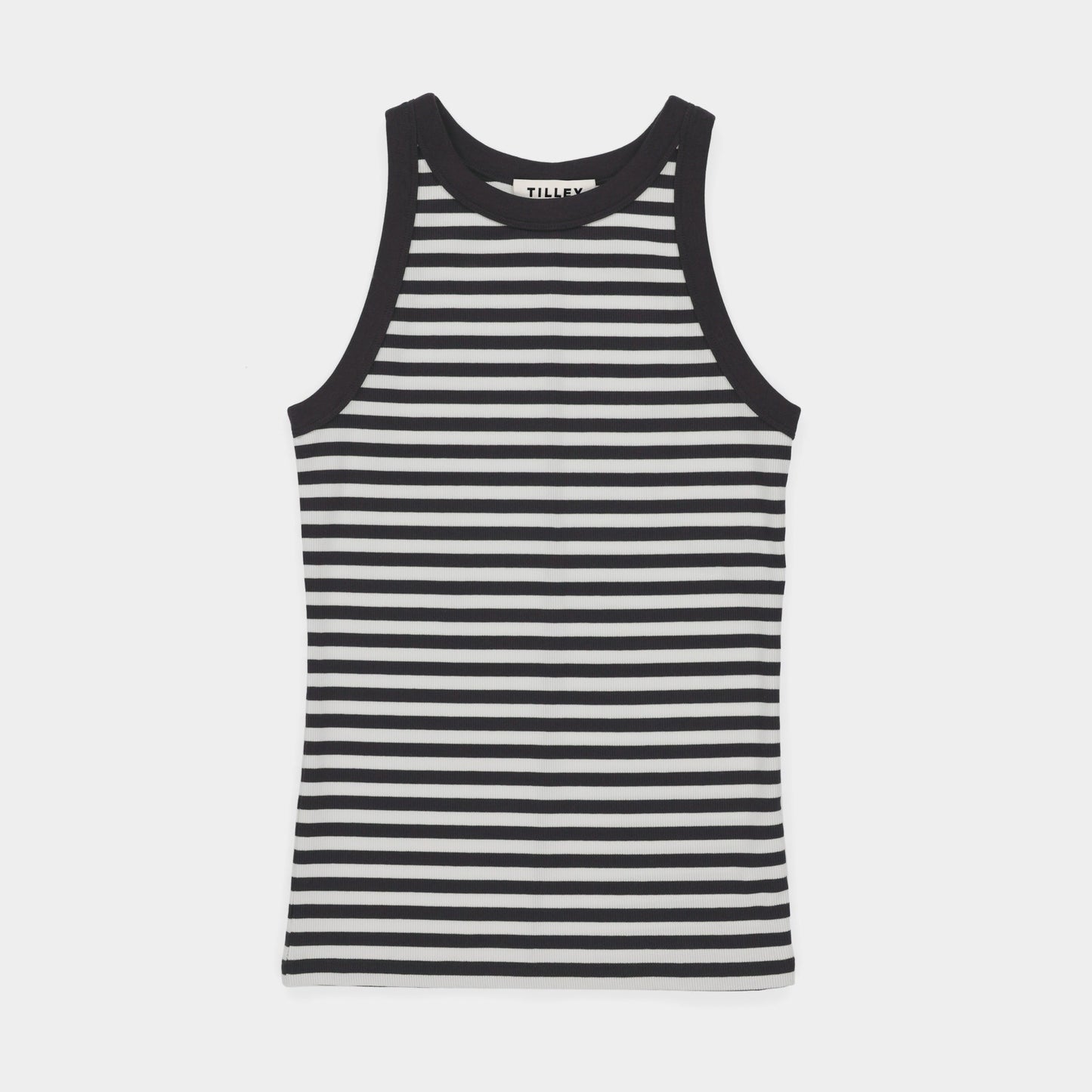 High Neck Rib Tank