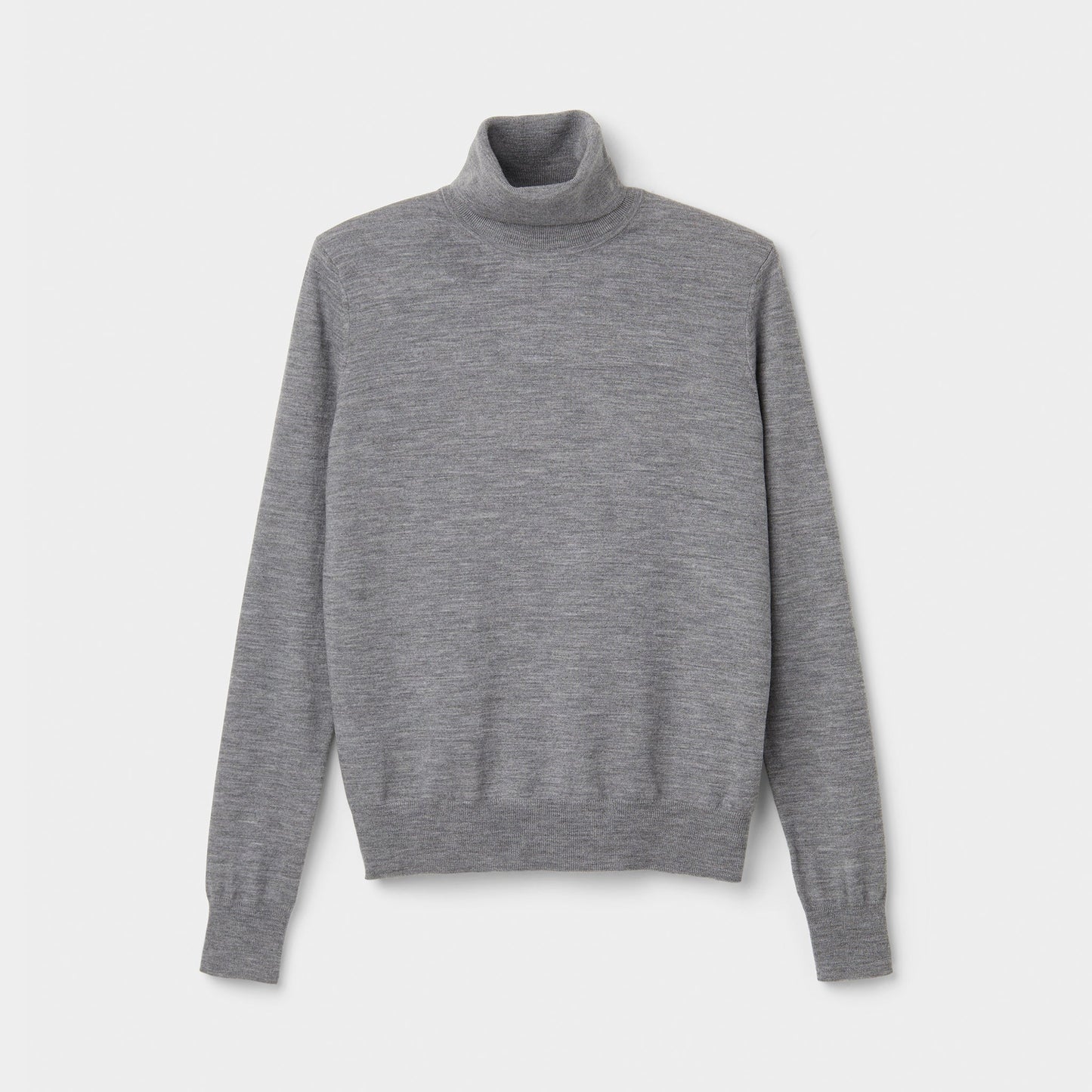 Stretch Merino Turtleneck