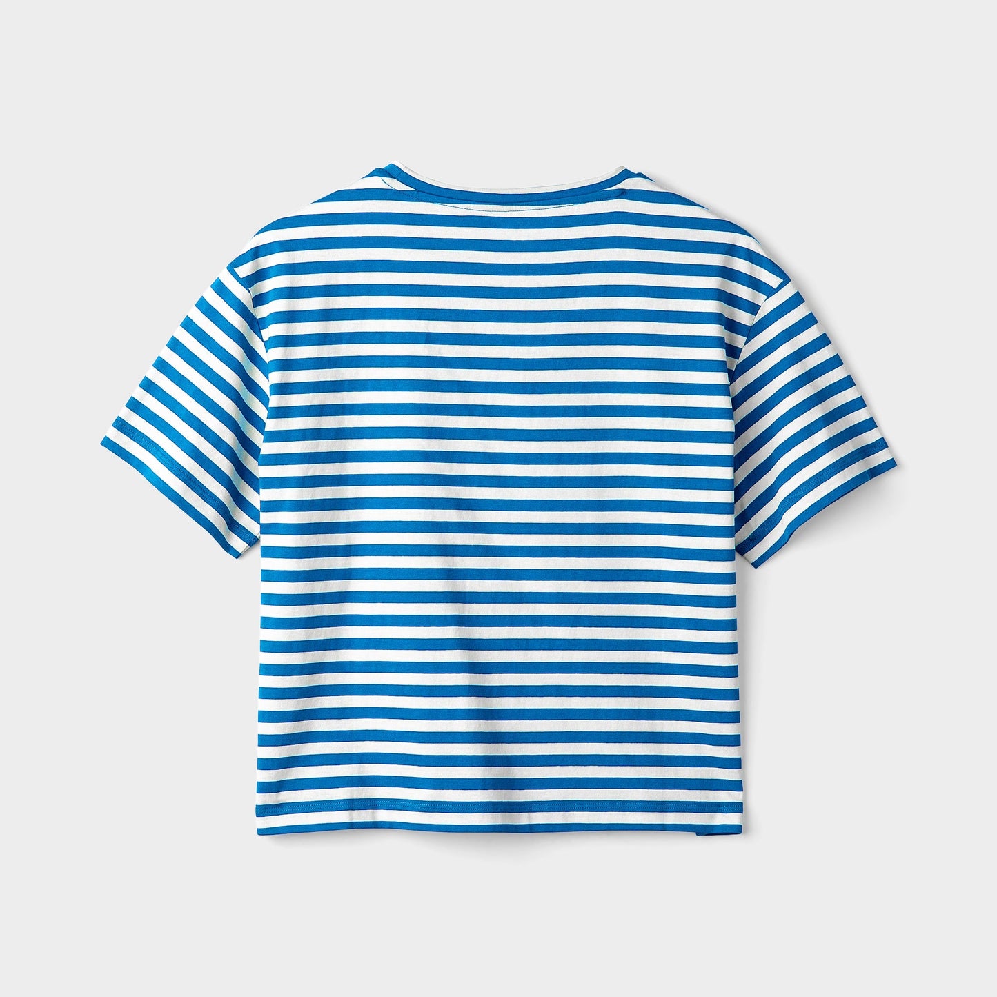 Marine Stripe Boxy Tee