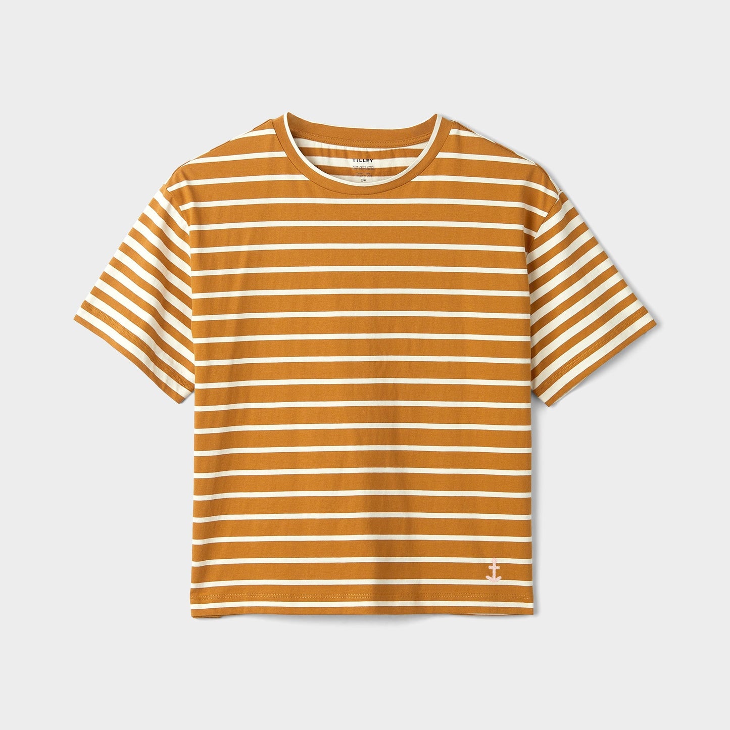 Marine Stripe Boxy Tee