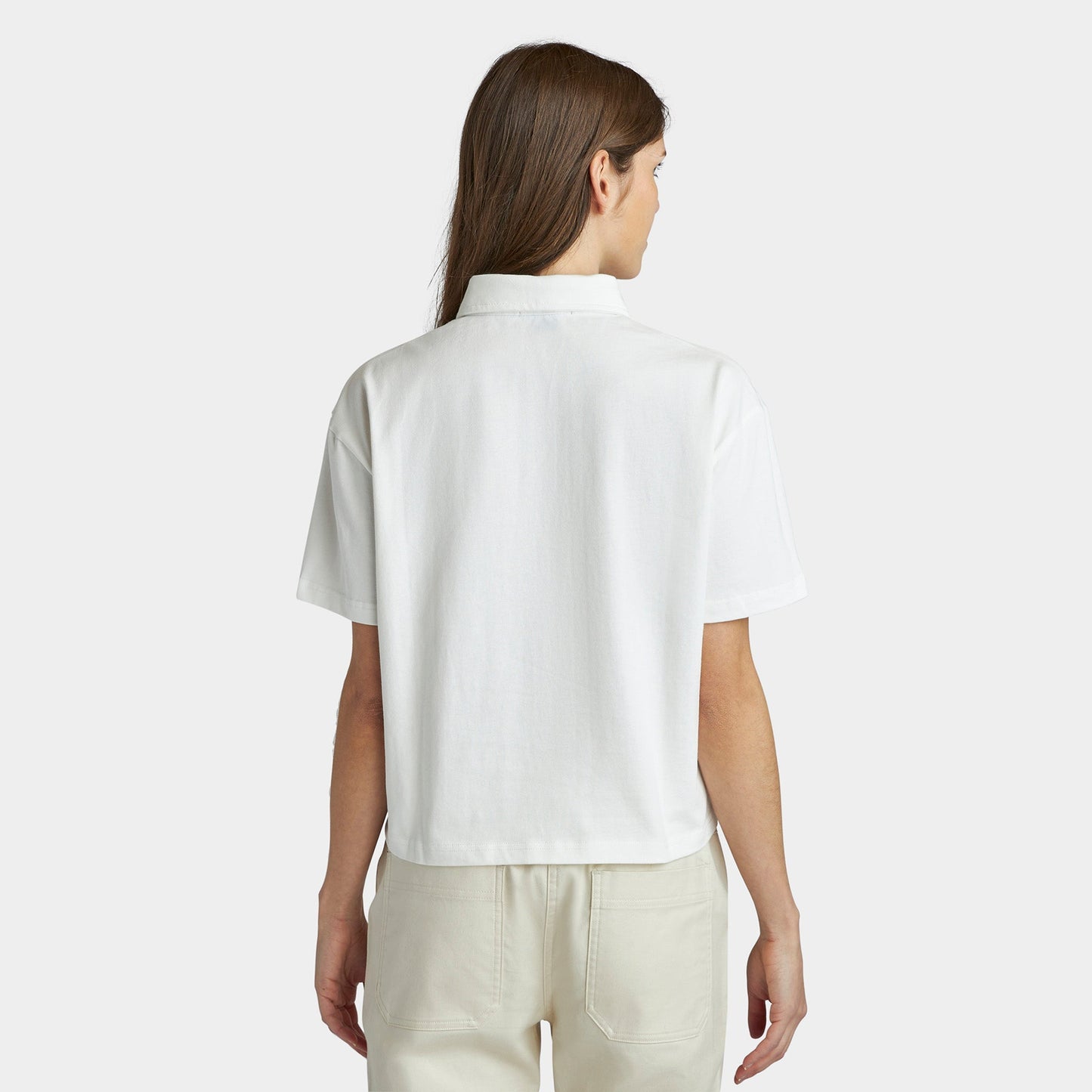 Marine Cropped Polo