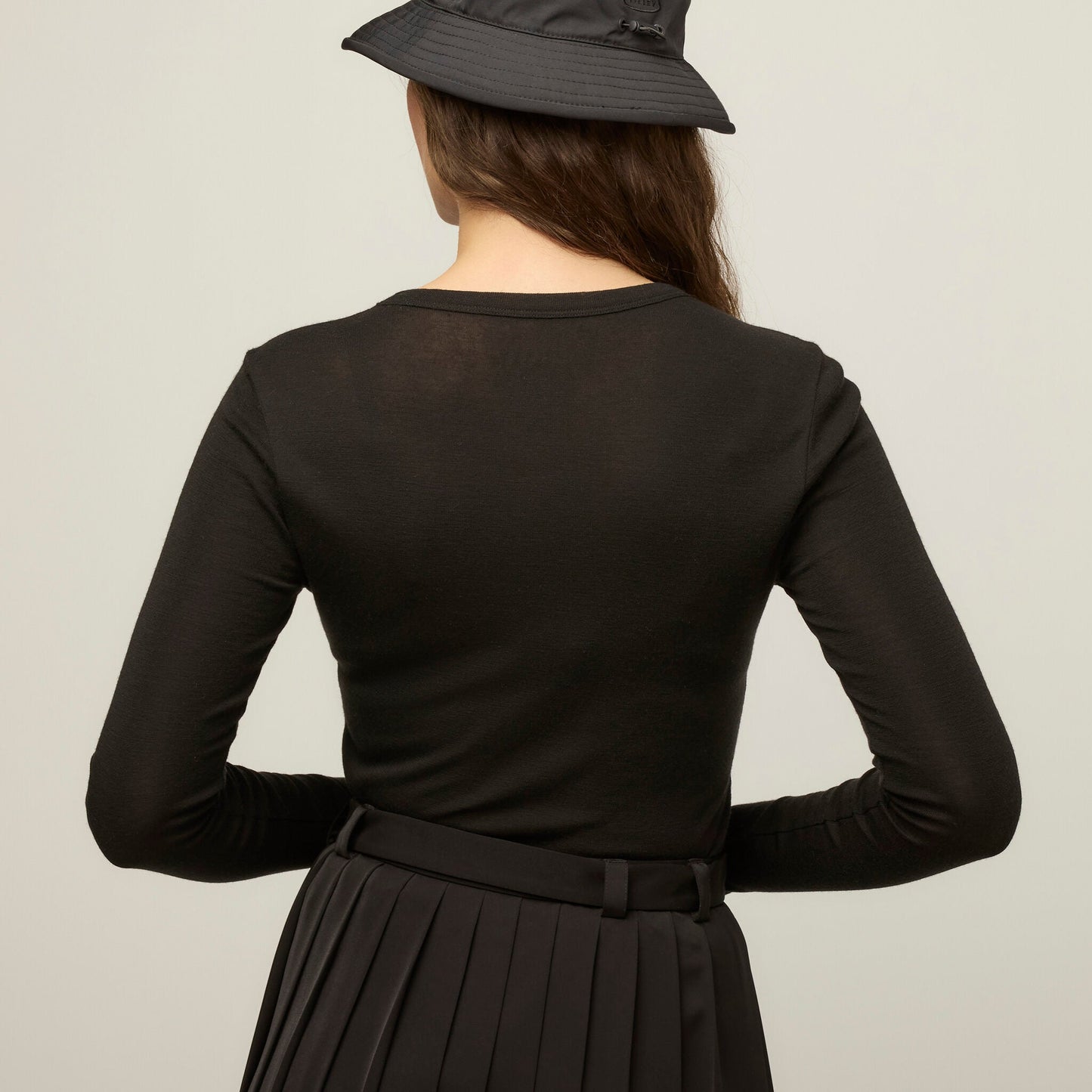 Merino Rib Long Sleeve Shirt