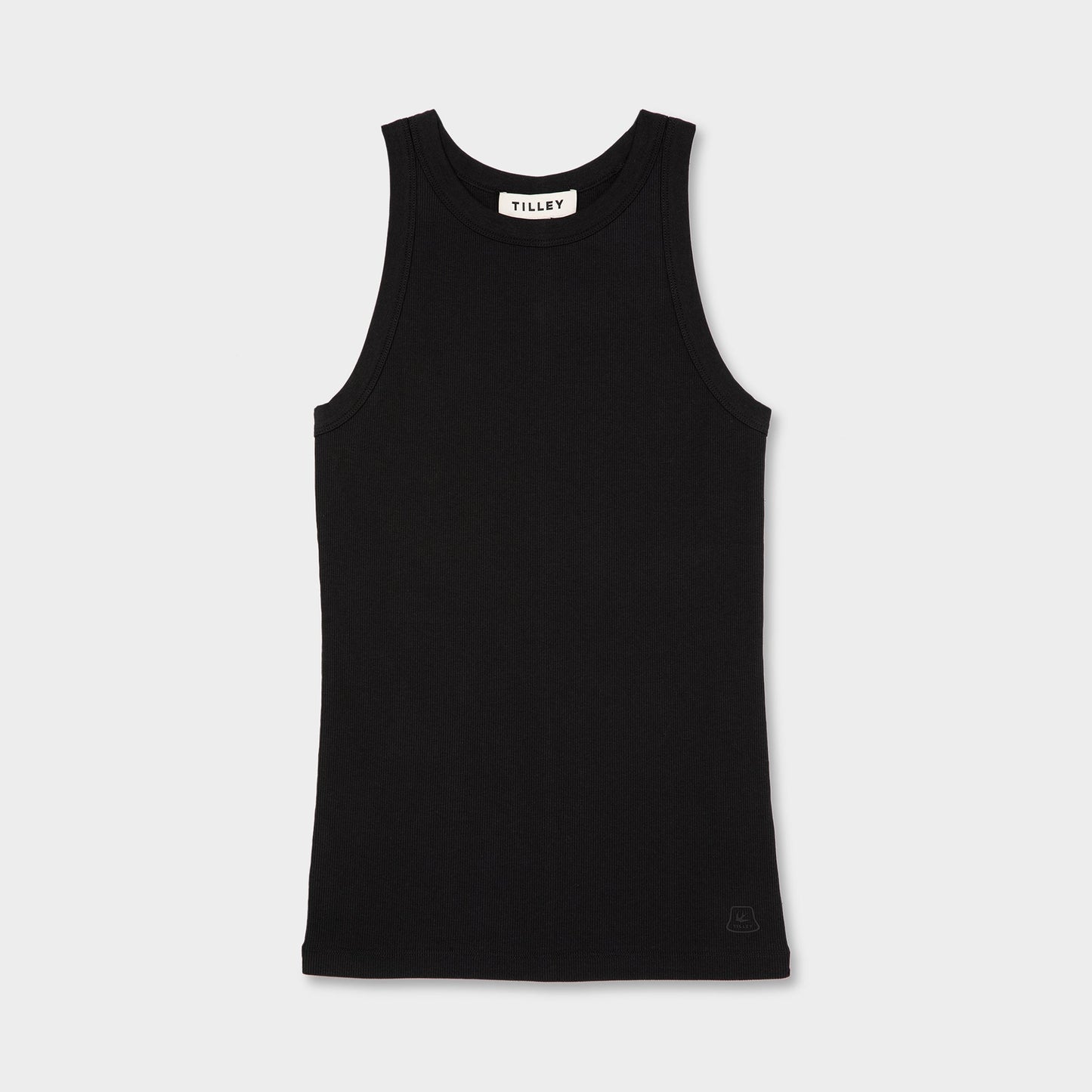 High Neck Rib Tank