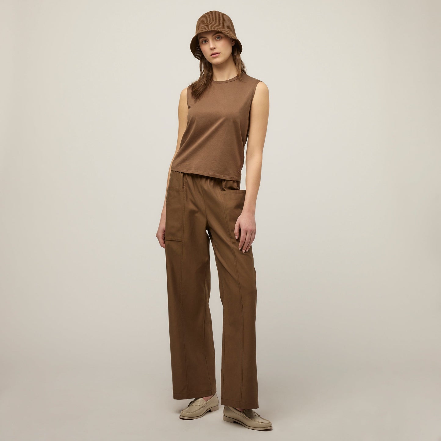 Pull on Wide Pant
