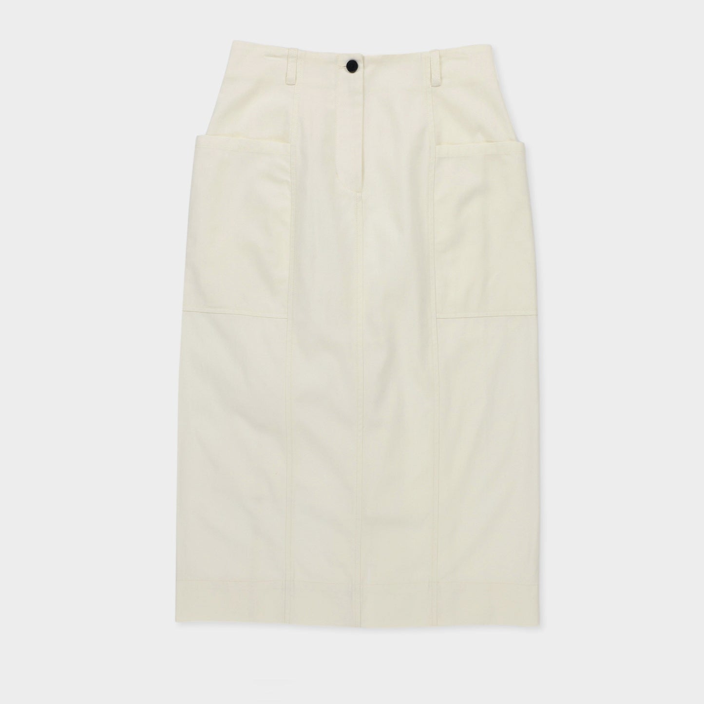 Tencel Cotton Midi Skirt
