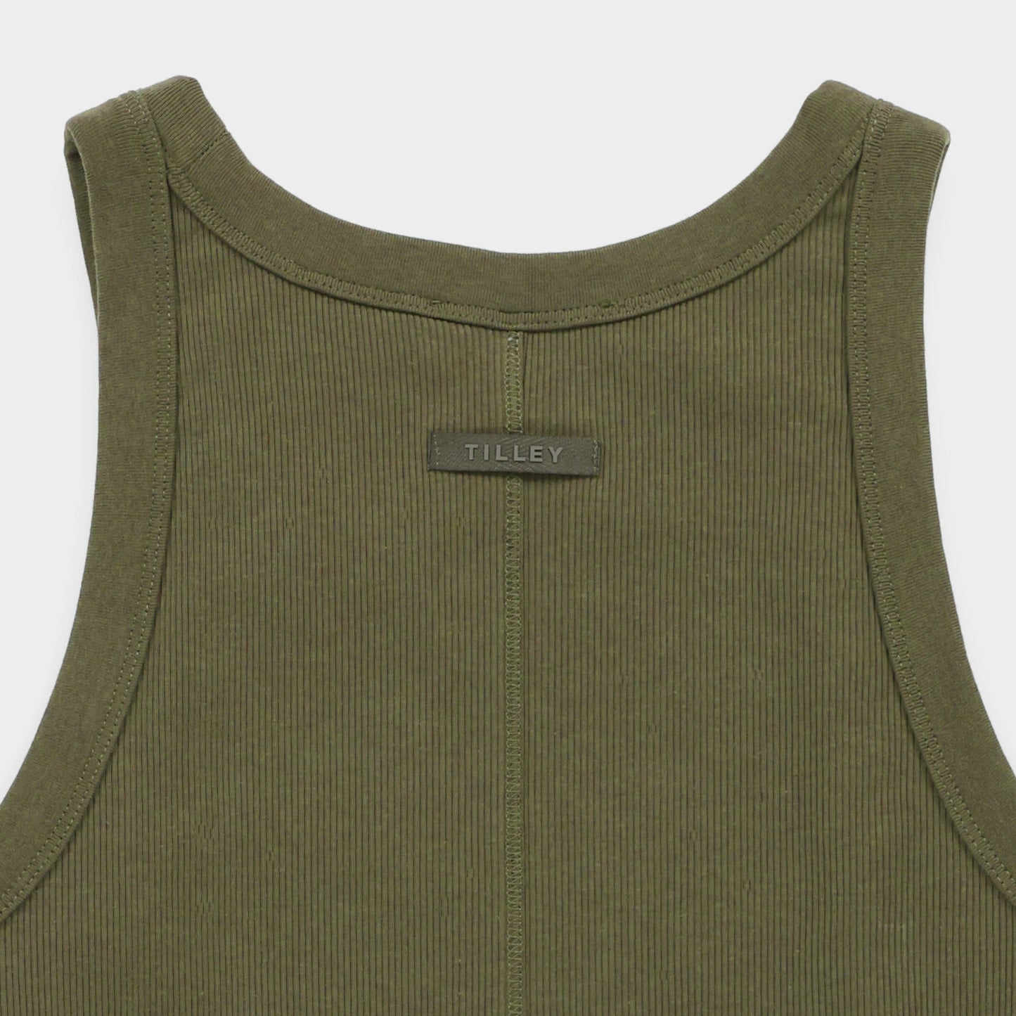 High Neck Rib Tank
