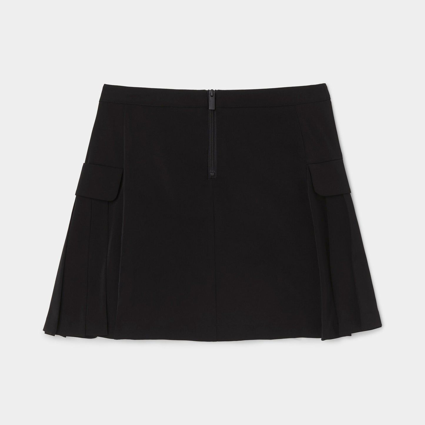 Pleated Cargo Skort