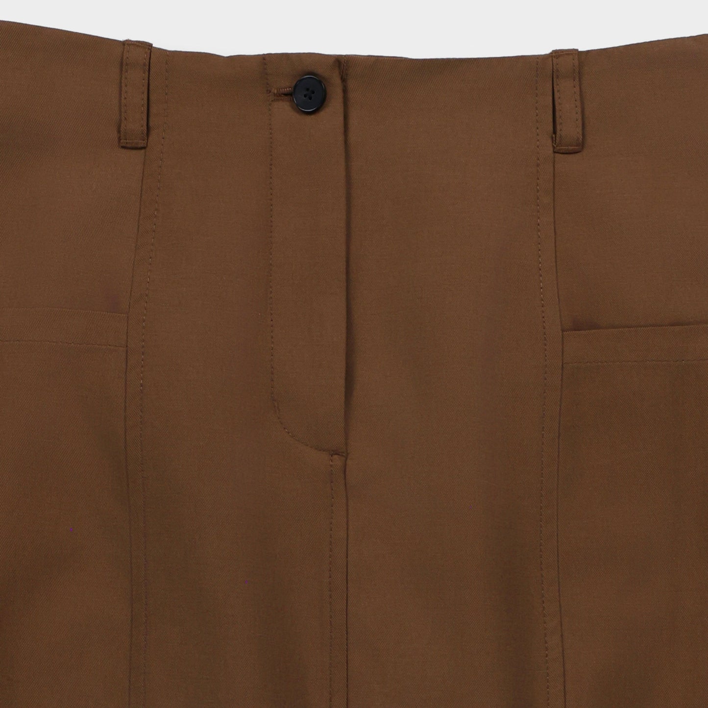 Tencel Cotton Midi Skirt