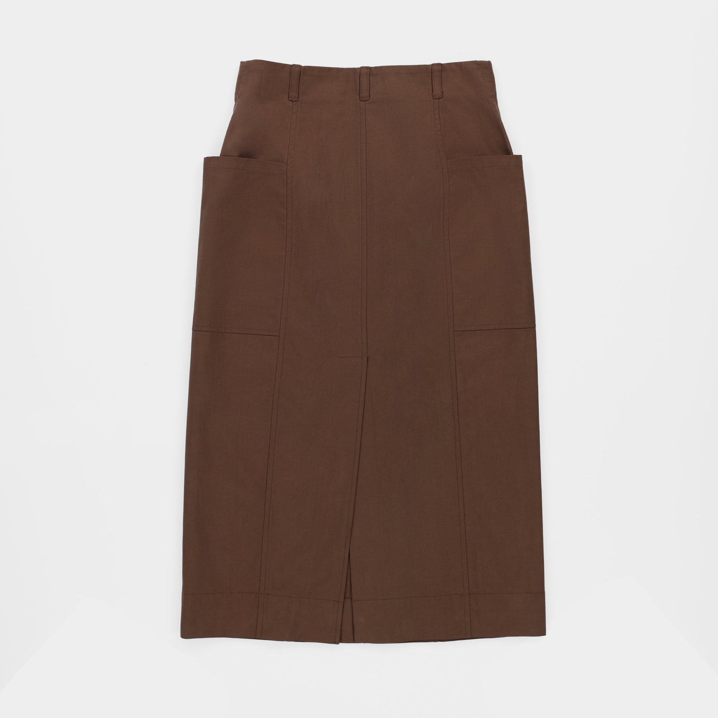 Tencel Cotton Midi Skirt