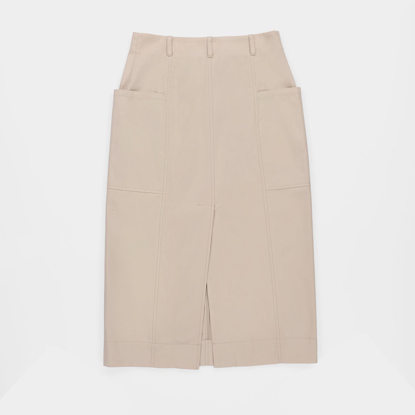 Tencel Cotton Midi Skirt