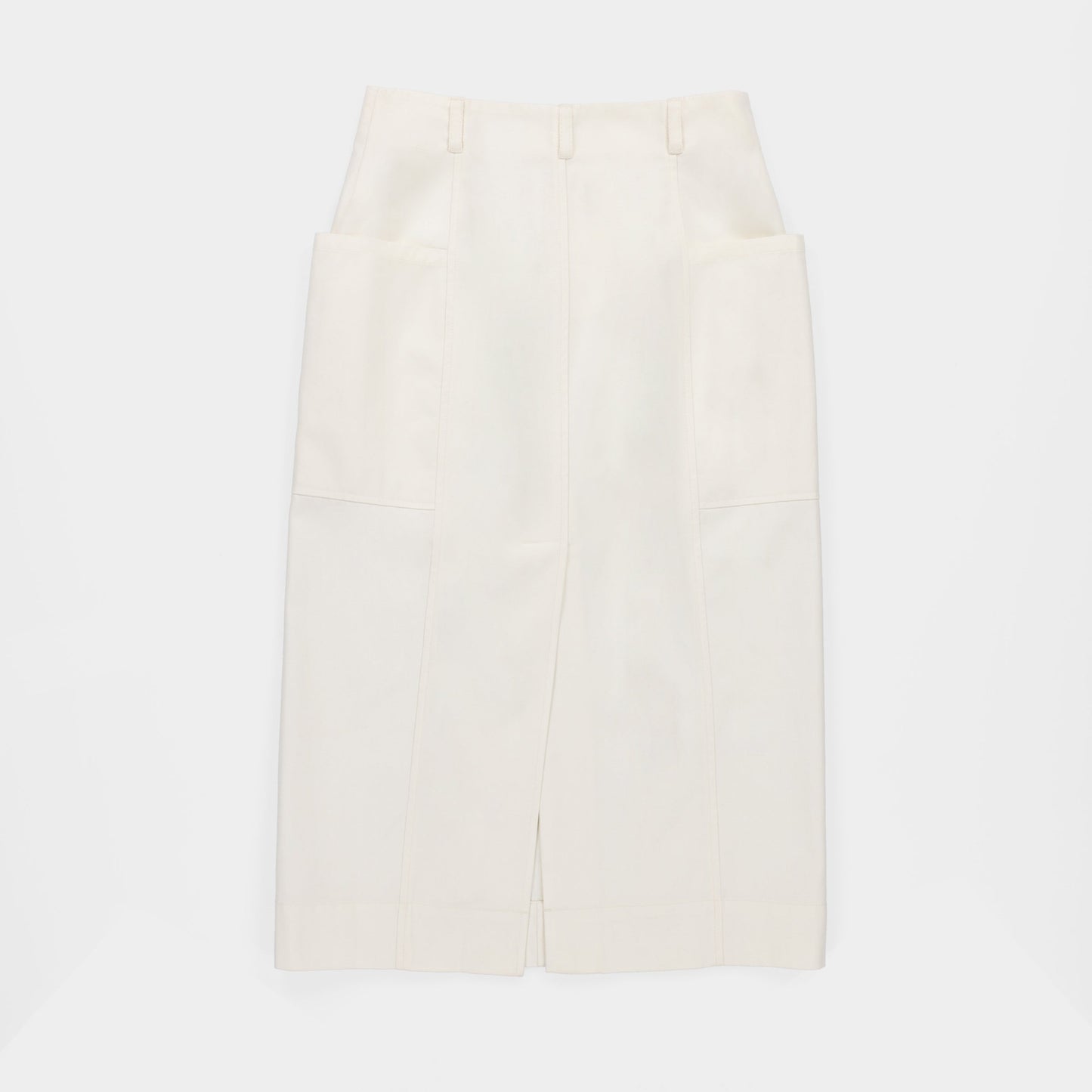 Tencel Cotton Midi Skirt