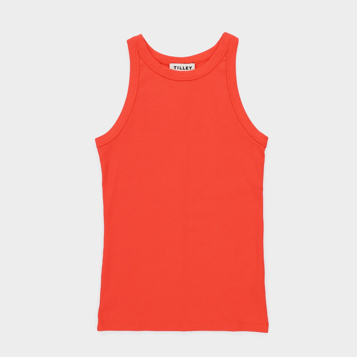 High Neck Rib Tank