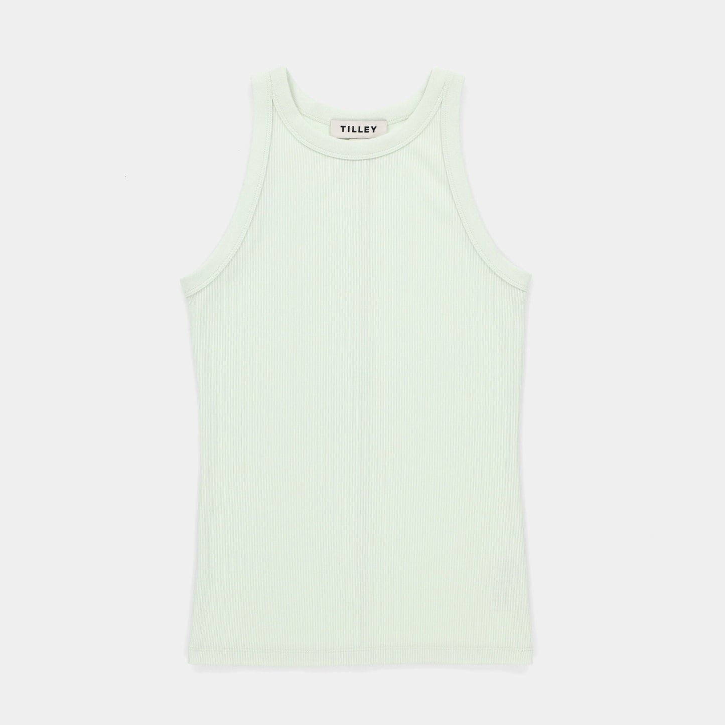 High Neck Rib Tank