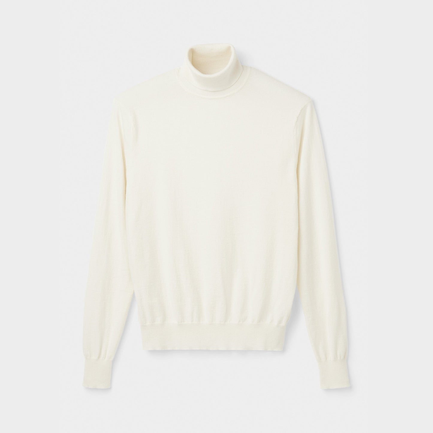 Stretch Merino Turtleneck