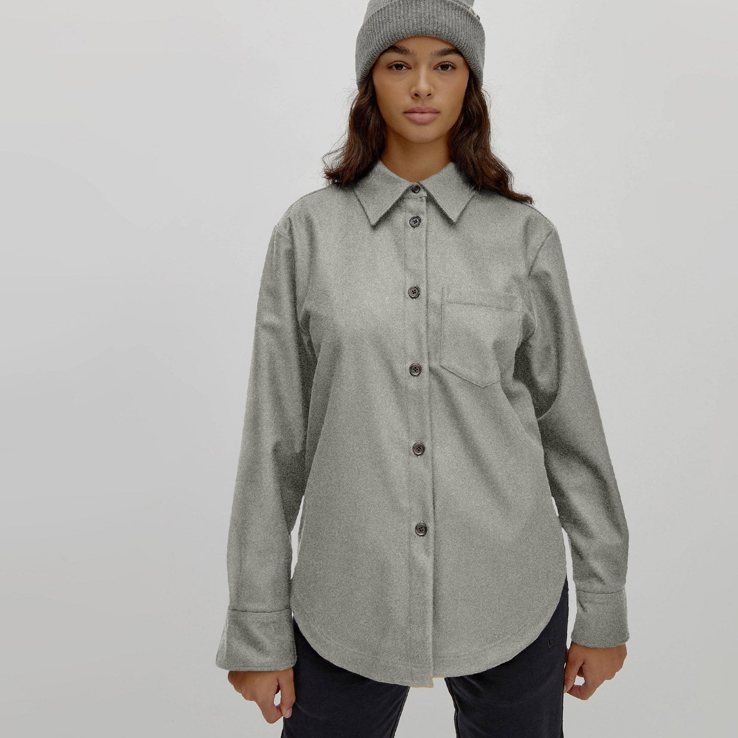 Italian Wool Shirt Jacket