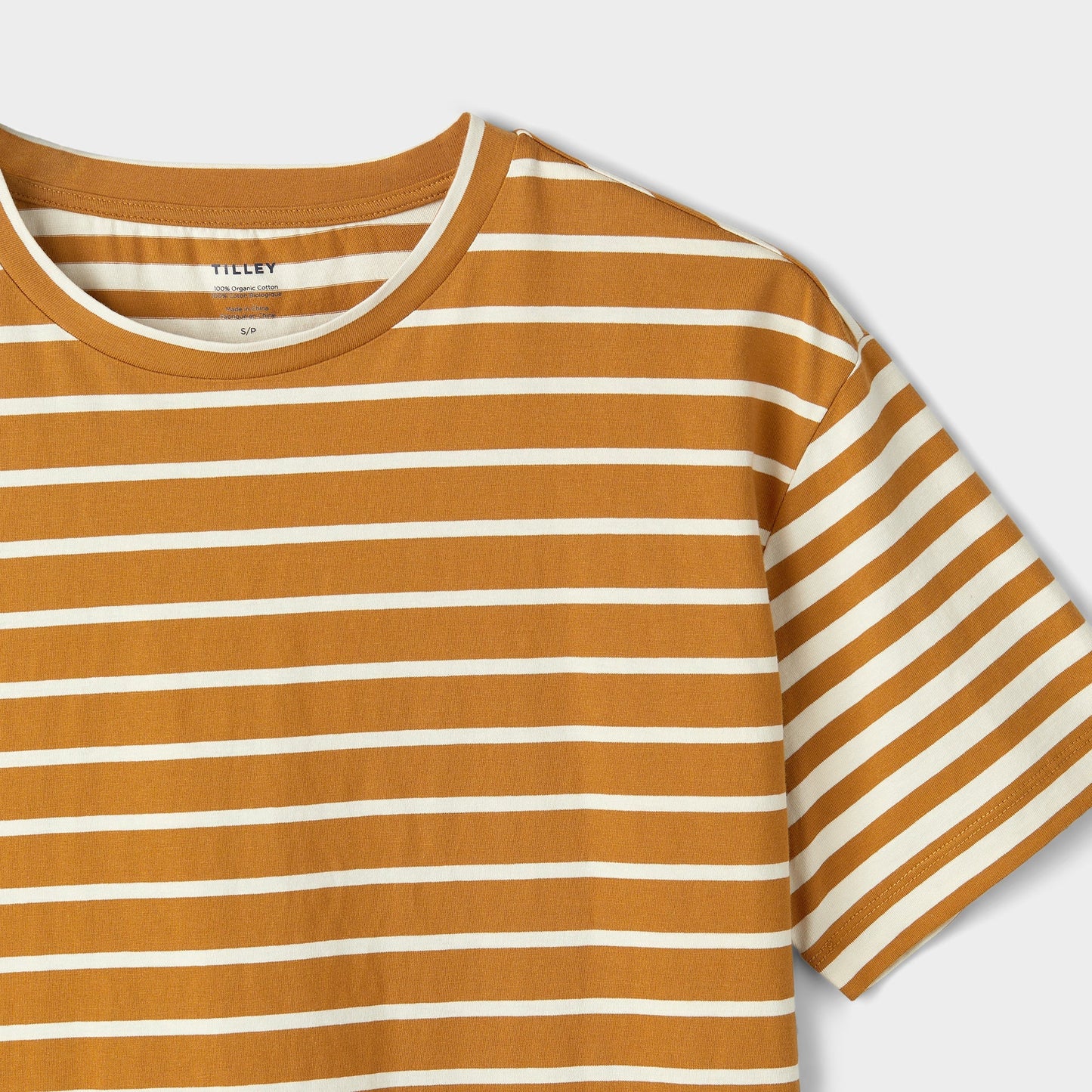 Marine Stripe Boxy Tee