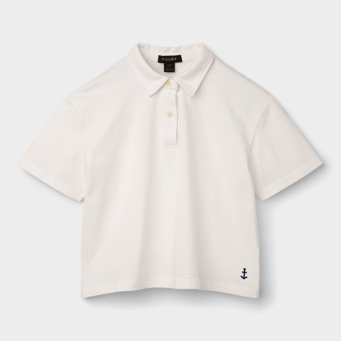 Marine Cropped Polo