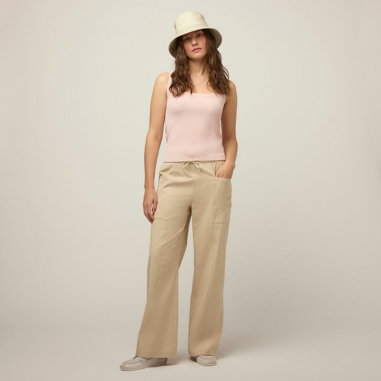 Pull on Wide Pant