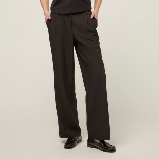 Tech Slk Wide Leg Pant