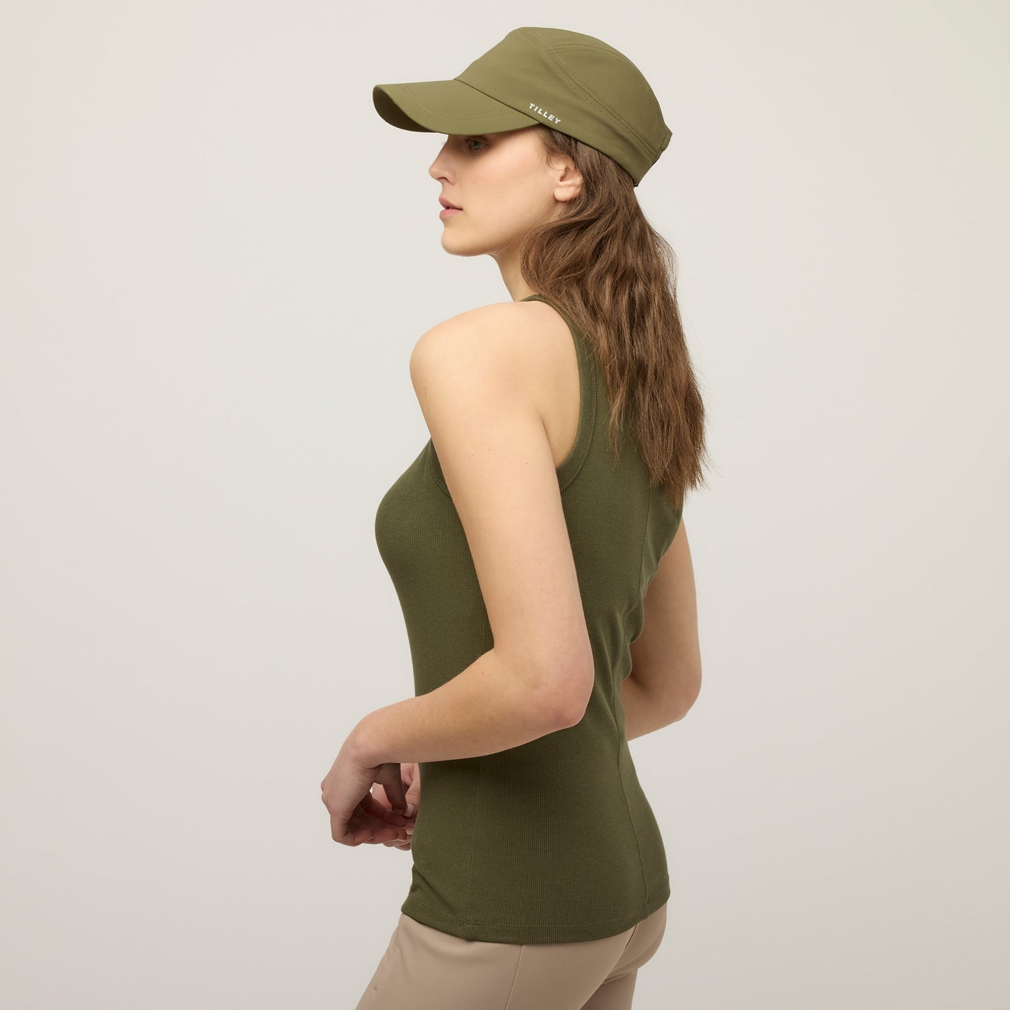 High Neck Rib Tank