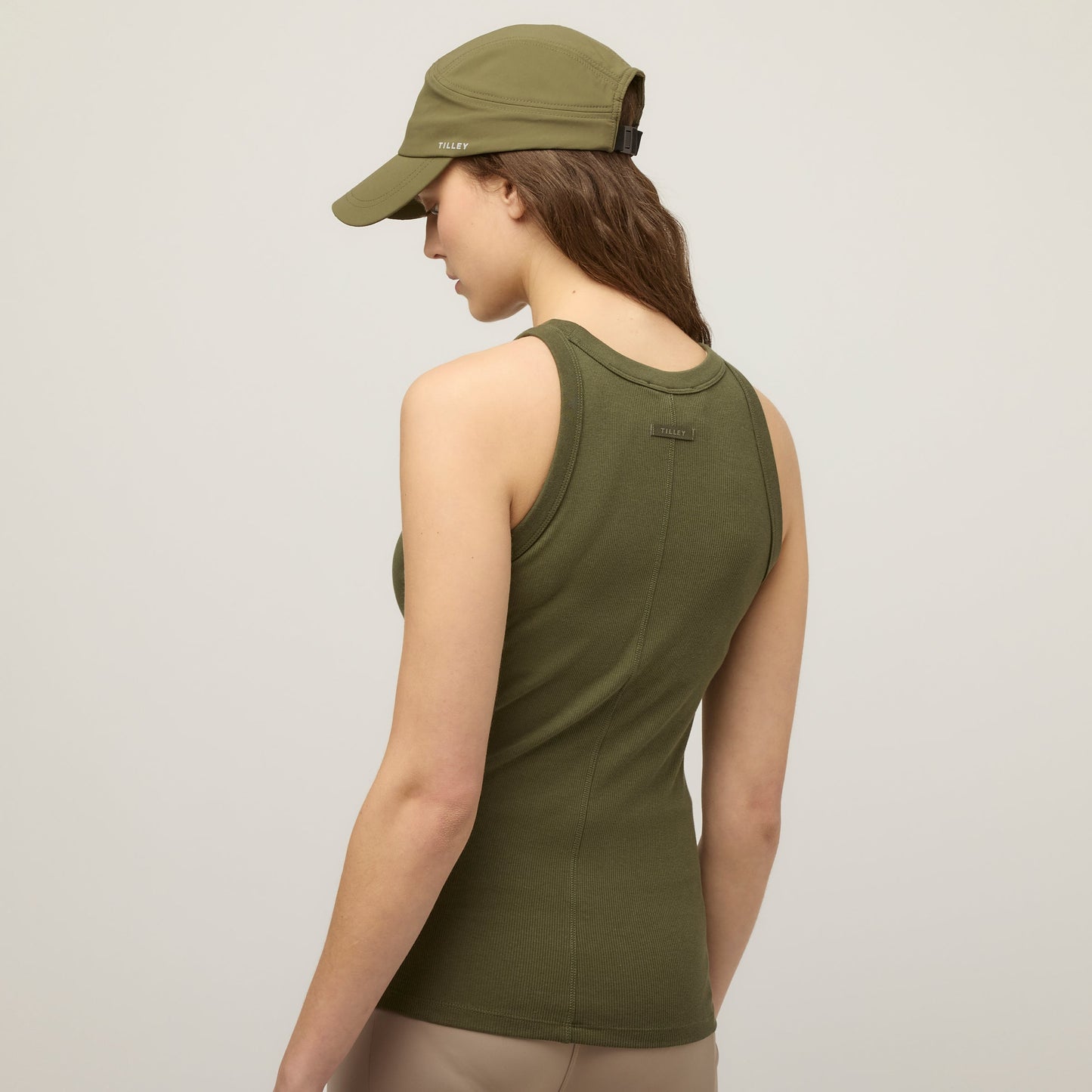 High Neck Rib Tank