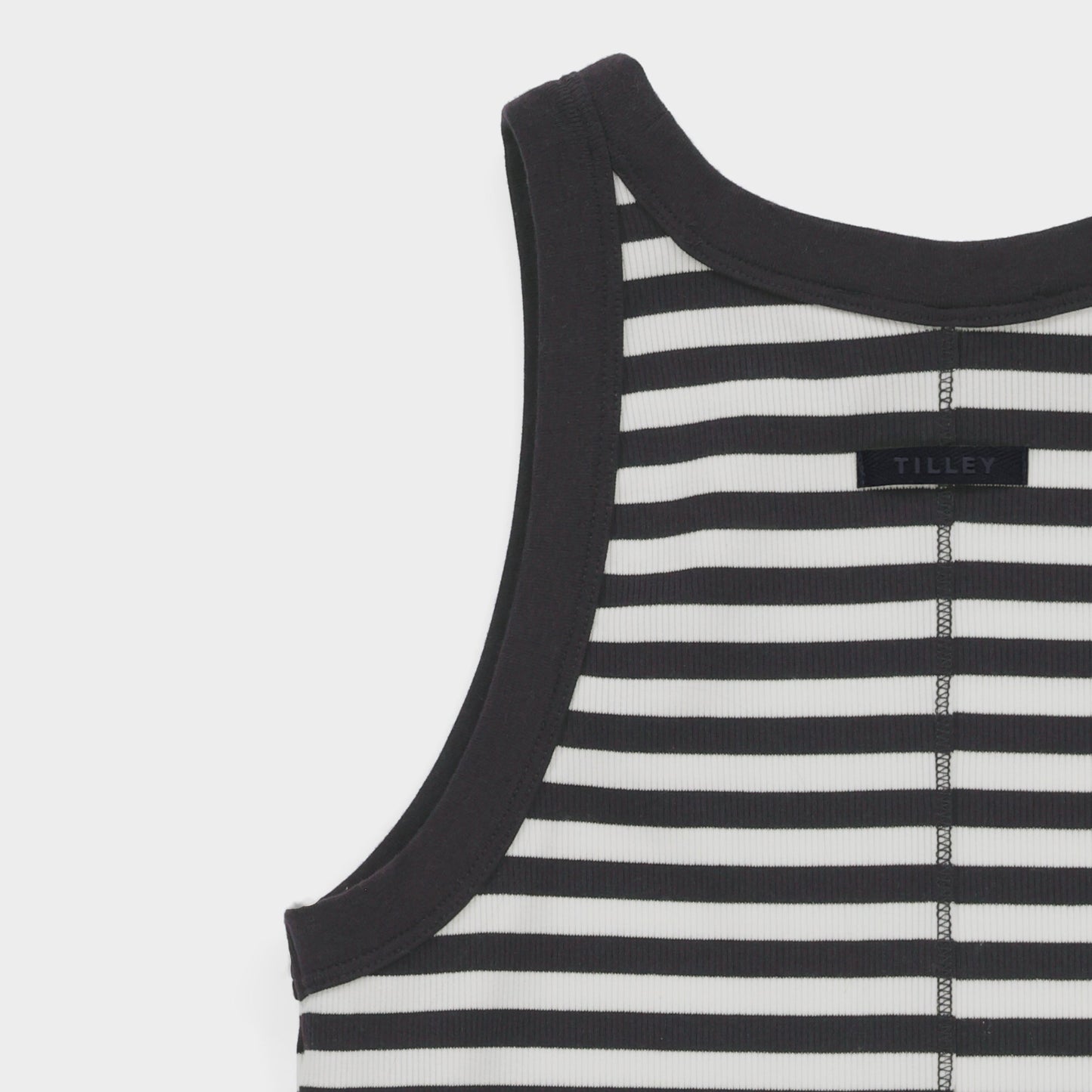 High Neck Rib Tank
