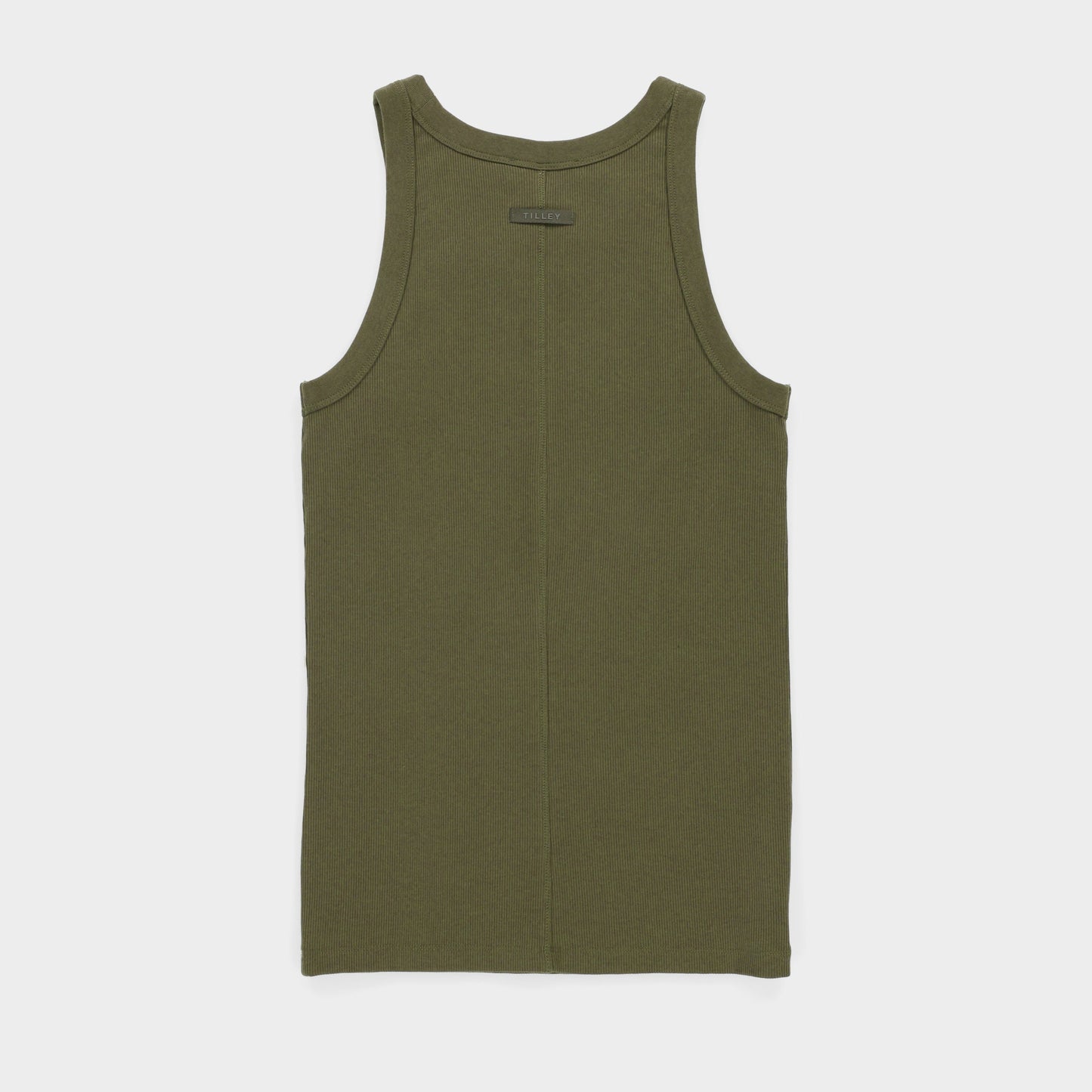 High Neck Rib Tank