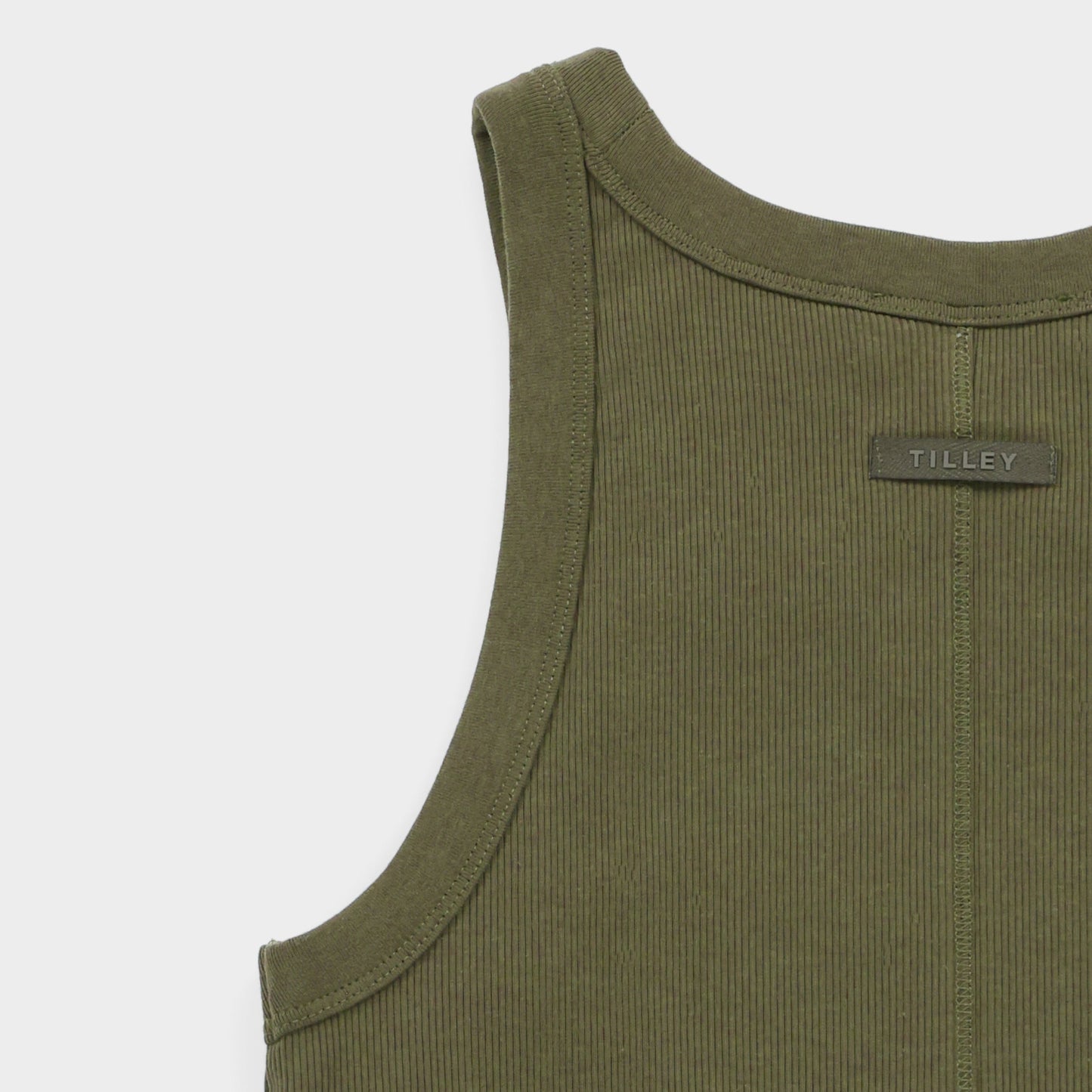 High Neck Rib Tank